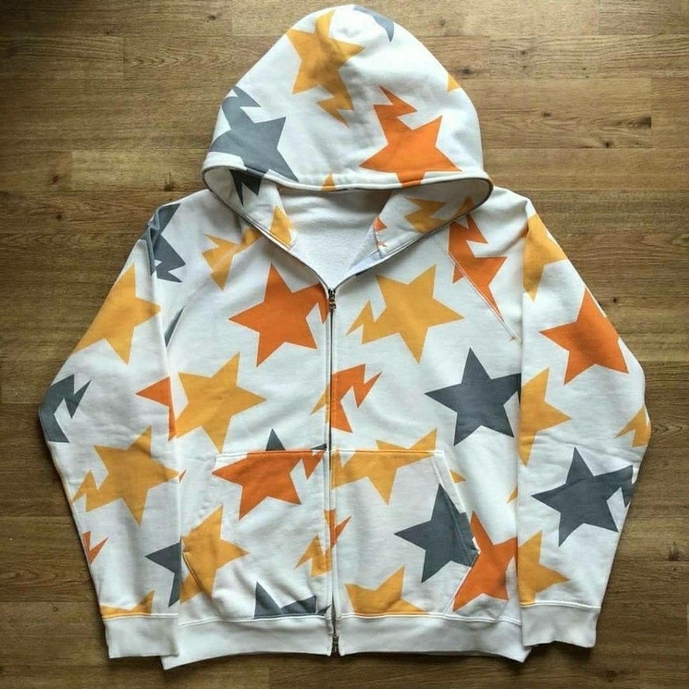 A Bathing Ape Bapesta Full Zip up Hoodie